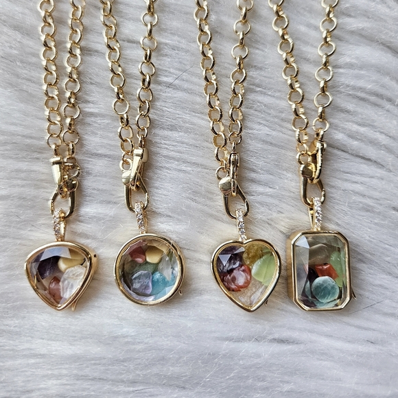 Gemstone Locket - Picture 2 of 4